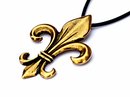 Pendentif fleur de lys