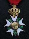 Médaille d'officier de la Légion d'honneur, copie d'un modèle second Empire