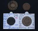 A l'est de l'Empire : Siège de Stasbourg : 2 X 1 décime, Empire et Restauration! Westphalie 20 cts et 3 cts