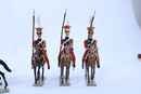 Coffret Lucotte - 2 ème régiment de chevau légers lanciers de la garde - Lanciers rouges. 6 cavaliers