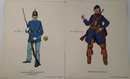  Lot de 401 planches: Military uniforms of America (337) + Mackinac...(13)+ The american soldier (27)+ Riling and Lentz (11)+ divers (13)
