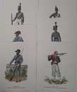  Lot de 401 planches: Military uniforms of America (337) + Mackinac...(13)+ The american soldier (27)+ Riling and Lentz (11)+ divers (13)