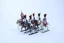 Coffret Lucotte - 6 grenadiers à cheval, tête de colonne