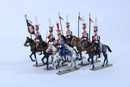 Coffret Lucotte - 1er régiment de chevau légers lanciers polonais de la garde. Lanciers bleus- 6 cavaliers 