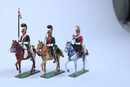 Figurines Lucotte. 6 chevau légers du 4 ème régiment dans une boite CBG