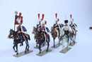 Coffret Lucotte - 11 ème Régiment de hussard - 6 cavaliers