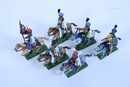 Coffret Lucotte tête de colonne du 5 ème régiment de hussard: 6 cavaliers dans leur boîte + 5 cavaliers sans boîte
