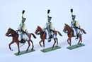 Coffret Lucotte tête de colonne du 5 ème régiment de hussard: 6 cavaliers dans leur boîte + 5 cavaliers sans boîte