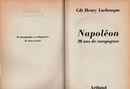  Napoléon 20 ans de campagnes - Henry Lachouque - Arthaud 1964