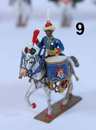 Figurine 9: timbalier de chasseur à cheval de la garde par Lucotte
