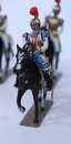 Lot de 8 carabiniers Lucotte, tous avec chevaux noirs. 1er choix. Vendu en 12 h!
