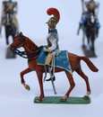 Lot de 8 carabiniers Lucotte, dont trompette et porte drapeau. 2 ème choix pour 3 d'entre eux. 
