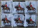  2 Coffrets Lucotte - 6 chasseurs à cheval de la Garde + tête de colonne