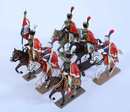  2 Coffrets Lucotte - 6 chasseurs à cheval de la Garde + tête de colonne