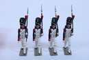 Lot de 31 chasseurs à pied de la Garde Impériale, dont sapeurs, musique, porte drapeau....ANCIEN PRIX 240 €
