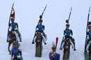Lot de 6 chevau légers du 5 ème régiment.