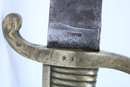 Sabre briquet, modèle du 1er Empire. Nombreux marquages. Vendu en 24 h