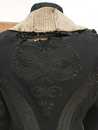 Pelisse et culotte de général WWI, fortement  mitées, ayant appartenu au Général Reveilhac, dans sa boîte d'époque.