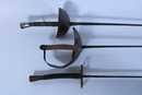Ensemble escrime 3 armes: sabre + fleuret + épée