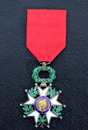Légion d'Honneur 4e république - Médaille de chevalier -1944-1958. Modèle de luxe à filets.