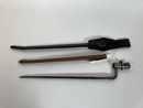 Baïonnette d'époque pour fusils  Empire, avec fourreau neuf et fourreau ancien.