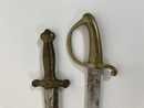 Sabre briquet allégé et glaive d'infanterie 1831.