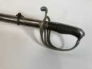 Sabre d'officier d'infanterie modele 1882, marquage Spiquel sur la garde, fourreau fleur de rouille.