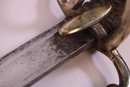 Sabre d'officier de cavalerie légère à la chasseur, Empire/ restauration