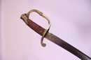 Sabre d'officier d'infanterie - Modele 1821, fusée cuir, fourreau neuf 