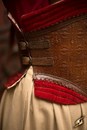 Corset Margot, cuir et velours pour piratesses ou nanas qui n'en veulent!