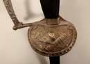 Épée d'officier d'état major argentée Empire/Restauration, avec fourreau neuf