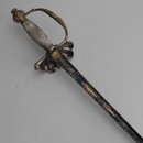 Épée de cour ou d'officier d'état-major 1er Empire, pièce d'époque