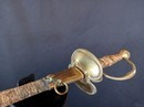Épée d'officier ancien régime avec rare fourreau d'origine. 