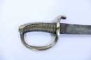 Sabre briquet, lame marquée Chaillot 1831, sans fourreau.