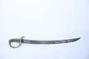 Sabre briquet, lame marquée Chaillot 1831, sans fourreau.