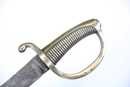 Sabre briquet, lame marquée Chaillot 1831, sans fourreau.