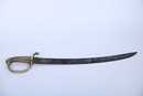 Sabre briquet, marqué VERSAILLES, avec fourreau neuf. Poinçons Empire sur garde (1807-1809)