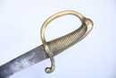 Sabre briquet, marqué VERSAILLES, avec fourreau neuf. Poinçons Empire sur garde (1807-1809)