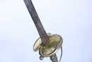 Épée d'officier ancien régime avec rare fourreau d'origine. 