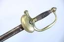 Épée d'officier subalterne, modèle 1817 modifié 1831, sans fourreau, sans emblème sur le clavier.