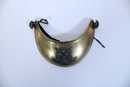 Hausse-col des officiers des troupes à pied, avec boutons d'attache.1872-1881. Vis défectueuse au dos