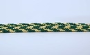 5 mm - Cordon OR et VERT - Fab. France - Le mètre
