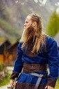 Tunique viking Roland en laine bicolore