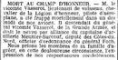Habit de l'enseigne de vaisseau Jean Marie Vasserot confectionné en septembre 1912, col mité, boutons manquants