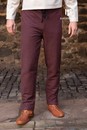 Culotte droite du moyen âge Gunnar en coton marron