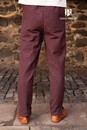 Culotte droite du moyen âge Gunnar en coton marron