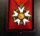Premier Empire, Légion d'Honneur, copie d'Aigle d'Or (officier) du 1er type, dans un étui ancien.