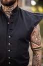 Gilet long Brice en coton 