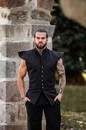 Gilet long Brice en coton 