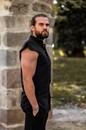 Gilet long Brice en coton 